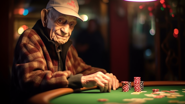 El jugador de póquer de 100 años que jugó con Mani...